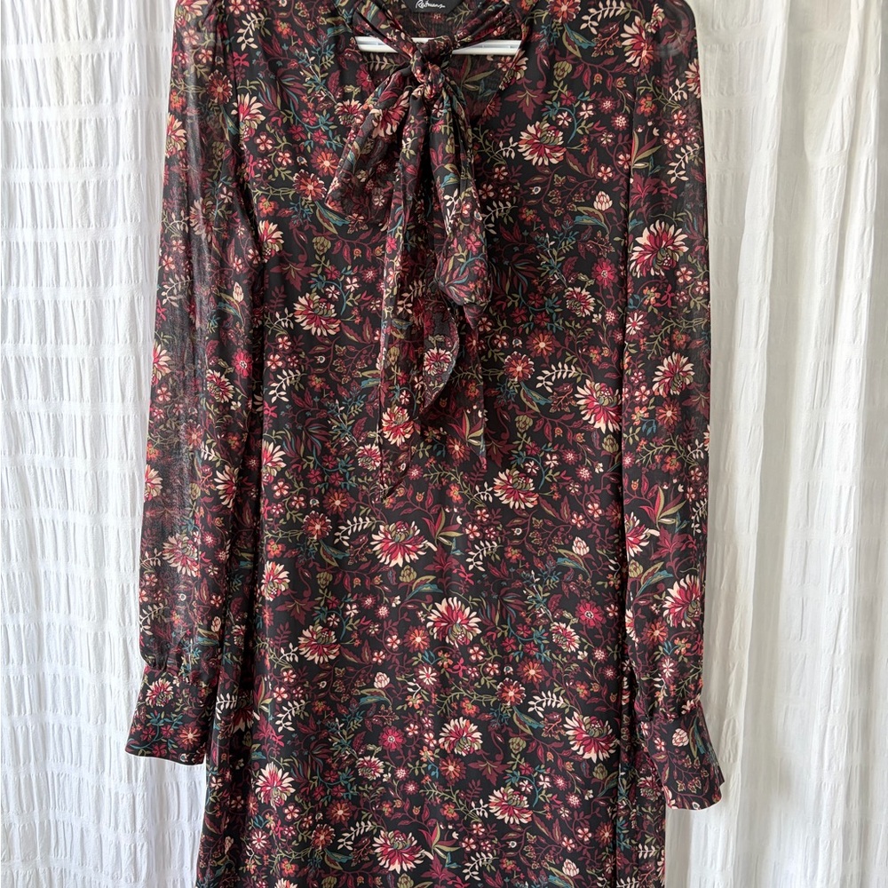 Reitmans Multicolor Floral Long Sleeve Dress - Picture 2 of 8